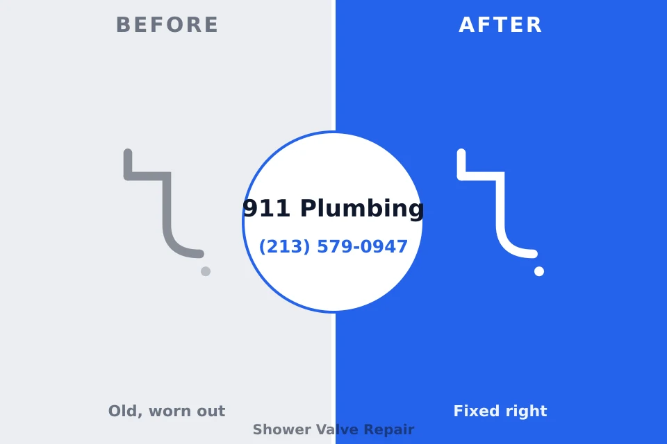 Before and after: plumbing company Rock Hill, MO